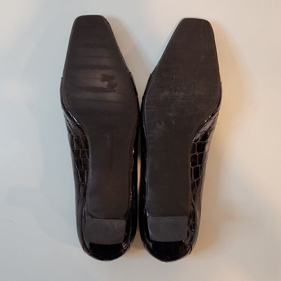 Stuart Weitzman Leather Pumps Platform Mini Heels Shoes Women's Size 7M EUC NICE - Picture 13 of 14